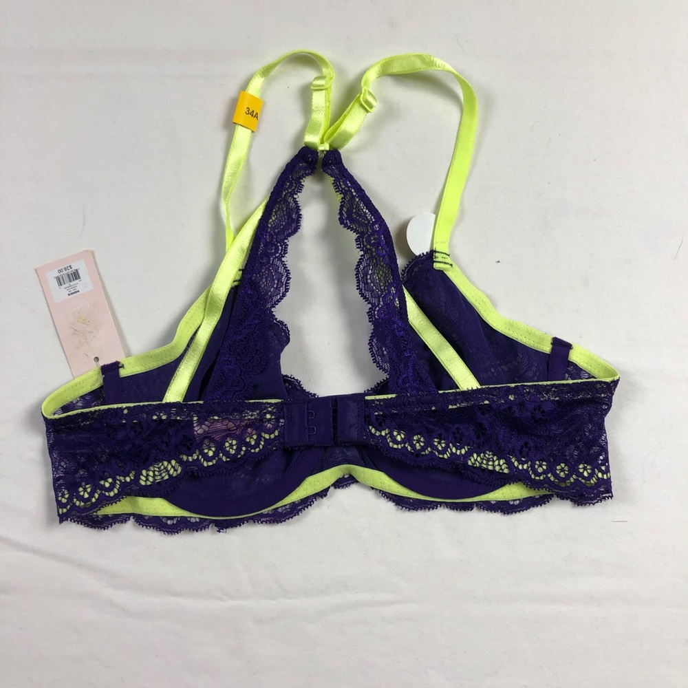 Candie’s | Purple and Green Bralette - Picture 5 of 7